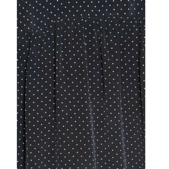 Joie Carita Silk Blouse XXS Black Polka Dot V-Neck Top Womens - Picture 5 of 5